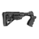 XTS Stock with Grip for Mossberg 500/590, Black - Xts X-Treme Tactical Sports