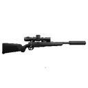Gunwerks Mustache Ride .300 PRC 16 Folding Rifle, Revic RS21b & Dead Air Nomad OTB - Gunwerks