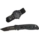 CBG S&W EXTREME OPS KNIFE/WATCH BLK - Caliber Gourmet