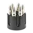 Caliber Gourmet CBG-1046B Caliber Gourmet Bullet Chillers Silver Stainless Steel Pistol Cylinder/Bullets - Smith & Wesson