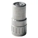 Stealth Additive Works TISHA 5.56mm Titanium Suppressor, 4.1, HUB, Metallic - Stealth Additive Works