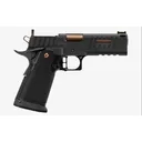 United Gunworks UG-1 Alpha 9mm 1-19 2-20rd Mags 4.5 Ultra Ported Island Barrel Black PVD Copper Accents Pistol - United Gunworks