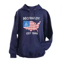 HORN 99613L USA HERITAGE HOODIE NAVY LG - Hornady