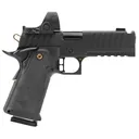 United Gunworks Nomad 9mm 19+1rd 4.5 Comp'd Barrel Black PVD w/ Copper Pistol w/ Trijicon SRO 2.5 MOA Red Dot - United Gunworks