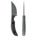 Toor Knives STR S Shifter, 2.75, Phantom Grey, Fixed Blade Knife - Toor Knives