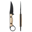 Toor Knives Jank Shank S, 3, FDE, Fixed Blade Knife - Toor Knives
