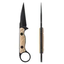 Toor Knives Jank Shank W, 3, FDE, Fixed Blade Knife - Toor Knives