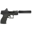 Taurus TX22 Compact, .22 LR, 3.6 Threaded Barrel, 2-13 Rd Magazines, T.O.R.O. Pistol w/ Green Dot + Suppressor - Taurus