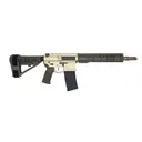 Blackout Defense Quantum DTL, .223 Wylde, 11.5 Barrel, 1- 30rd Magazine, Slick Side, Green/Clear Anodized, Pistol - Blackout Defense