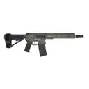 Blackout Defense Quantum DTL, .223 Wylde, 11.5 Barrel, 1- 30rd Magazine, Slick Side, Green/Black, Pistol - Blackout Defense