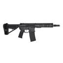 Blackout Defense Quantum DTL, .300blk, 9 Barrel, 1- 30rd Magazine, Slick Side, Black, Pistol - Blackout Defense