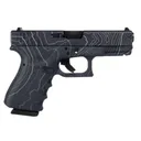 SHARK COAST G19 9MM TOPOGRAPHY BLUE 15RD - Shark Coast Tactical