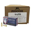 Fiocchi 9APB Training Dynamics 9mm 124 Gr Full Metal Jacket 1000rd CASE - Fiocchi Ammo