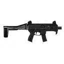 CZ Scorpion 3+ Micro 9mm 4.2 20+1 Threaded Barrel Black Pistol With SB Tactical SBTEVO-G2 Side Folding Stabilizing Brace KIT - CZ USA