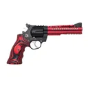 Korth Super Sport GTA, .357mag/9mm, 6 Barrel, 6rd Cylinder, Black/Red, Revolver - Korth