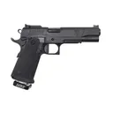 Accuracy X Gunfighter Pro, 9mm, 5 Barrel, 1-17rd Magazine, Optic Ready, Carbon/Poly Grip, Flat Trigger, Pistol - Accuracy X