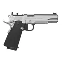 Alchemy Custom Weaponry Quantico HiCap, 9mm, 5 Barrel, 2- 17rd Magazines, Optics Ready, Chrome, Flat Trigger, Pistol - Alchemy Custom Weaponry