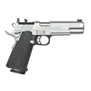 Alchemy Custom Weaponry Quantico HiCap, 9mm, 5 Barrel, 2- 17rd Magazines, Optics Ready, Chrome, Pistol - Alchemy Custom Weaponry