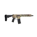 VKTR VK-1P, 5.56mm, 10.5 Barrel, 2- 30rd PMAGs, SBA3 Brace, FDE, Pistol - Vktr Industries