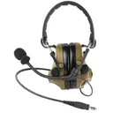 3M/Peltor ComTac V MT20H682FB-47 CY, Electronic Earmuff, Headband, Foldable, Single Lead, Standard Dynamic Mic - 3M/Peltor