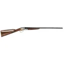 F.A.I.R. FRISPRDL2028 Iside De Luxe Prestige 20 Gauge 2rd 3 in 28 in Blued Barrel, Steel Receiver w/Silver Engraved Metal Finish, Walnut Stock, Shotgun - Ifg