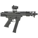 Tactical Superiority SIATAC09055RD Tac-9 9mm Luger 5.50 in 416 Stainless Steel Barrel, Steel Upper Receiver w/Nitride Finish, Aluminum Lower Receiver w/Black Hard Coat Anodized Finish, Picatinny Rail End Cap, Black A2 Grip, Includes Red Dot, Pistol - Tactical Superiority