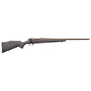 Weatherby VWB7M8RR4T Vanguard Weatherguard 7mm-08 Rem Caliber with 5+1 Capacity, 24in Barrel, Burnt Bronze Cerakote Metal Finish Bronze Webbed Black Fixed Monte Carlo Stock Right Hand (Full Size) - Weatherby