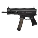 Grand Power Stribog SP9A1, Semi-auto Pistol, 9MM, 8 in Threaded Barrel, Aluminum Frame, Non-Reciprocating Charging Handle, M-LOK Rail, Matte Finish, Black, 30 Rounds, 3 Mags, Plastic Hard Case GRP8588005808378 - Grand Power