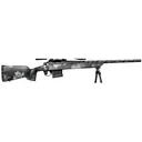 Horizon Firearms RF002S392416C00 VenaticX 7mm PRC 5+1 22 in Spiral Fluted Barrel, Black KG Gun Kote, Black with Gray Sponge Pattern Accents iota Carbon X Stock - Horizon