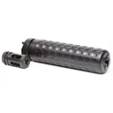 Griffin Armament M4SD-K Suppressor, 5.75 in, 5.56 NATO, Stainless Steel, Black High Temp Griffin Endura-Kote, GAM4SDK - Griffin Armament