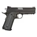 Rock Island 51994 Tac Ultra MS 10mm Auto Caliber with 4.25 in Barrel, 8+1 Capacity, Overall Black Parkerized Finish Steel, Picatinny Rail/Beavertail Frame, Serrated Slide & Black/Gray G10 Grip, Pistol - Armscor Firearms