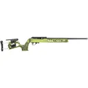 Black Rain Ordnance BRO23081403 Professional 22 LR 10+1 18.50 in barrel, Optics Mount, Zombie Green Battleworn Adj. Luth-AR MCA-22 Chassis, Milled Flash Hider - Black Rain Ordnance