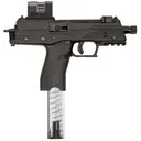B&T BT4200USTB TP w/Optic 380 ACP 30+1 5 Threaded, Black, Pic Rail Frame, No Brake, Iron Sights, Aimpoint Acro Included, Tactical Pistol - B&T Firearms