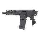 Sig Sauer PMCX300B6BLT MCX Rattler LT 300 Blackout 30+1 6.75 in, Black, M-Lok Handgaurd, Picatinny Stock Adapter, OEM Polymer Grip, QD Suppressor Flash Hider, Flat Trigger, Adj. Piston, Pistol - Sig Sauer