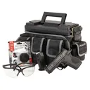 Smith & Wesson 13746 CSX Range Kit Micro-Compact Frame 9mm Luger 10+1/12+1, 3.10 Blk Armornite Stainless BBL & Serrated Slide, Matte Blk Alum Frame w/Beavertail, Blk Interchangeable Backstrap Grip, Includes Surefire Ear Pro & Plano Ra, Pistol - Smith & Wesson