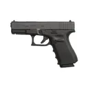 Glock 19C, GEN 4, Semi-auto, Safe Action, Compact, 9MM, 4.01, Polymer, Matte, 15Rd, 3 Mags, Glock OEM Rail, Reb, Fixed Sights PR1959103 - Glock