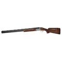 Bettinsoli USA BOSP123022 Omega Sport 12 Gauge Break Open 3 in 2rd 30 in Blued 30 in Vent Rib Barrel Stainless Engraved Stainless Receiver Walnut Wood Fixed w/Adj Comb Stock Hand, Shotgun - Bettinsoli