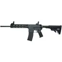 Tippmann M4-22 Pro Compliant, Semi-auto Rifle, AR, 22 LR, 16 in Fluted Barrel, Composite MLOK Handguard, Faux Slip Fit Flash Hider, Matte Finish, Black, M4 Collapsible Stock, Front/Rear Flip Sights, 1 Mag, 10 Rounds A101092 - Tippmann Arms Company
