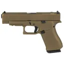 Glock 48, M.O.S, Semi-automatic, Striker Fired, Compact, 9MM, 4.17 in Barrel, Cerakote Finish, Burnt Bronze, 10 Rounds, 2 Magazines PA4850204FRMOS-BB - Glock