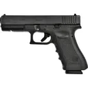 Glock 37 Semi-automatic Safe Action Full 45 GAP 4.49 in Black 10 Rounds 2 Mags 3750201, Glock OEM Rail Right Hand Fixed Sights 3750201 Polymer Matte - Glock