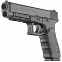 Glock 41 Gen 4, Safe Action, Longslide, 45ACP, 5.31 in Barrel, Polymer Frame, Matte Finish, Adjustable Sights, 13Rd, 2 Magazines, Glock OEM Rail. Rebuilt, May or May Not Come With Night Sights PR41501 - Glock