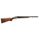 Charles Daly 500, Side-By-Side, 12 Gauge, 3 in Chamber, 20 in Barrel, Matte Finish, Black, Walnut Stock, 2 Rounds 930.360 - Charles Daly