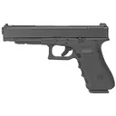 Glock 34, Safe Action, Full Size Pistol, 9MM, 5.31 in Barrel, Polymer Frame, Matte Finish, Fixed Sights, 17Rd, 2 Magazines, Glock OEM Rail, Rebuilt PR34509 - Glock