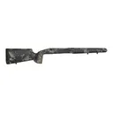 Iota Outdoors 13C1311100153081211 EKO Matte Large Pattern Black Olive with Clear Coat Carbon Fiber Fixed with Tikka Factory Sporter Barrel Contouring for Tikka T3 Right Hand - Iota Outdoors