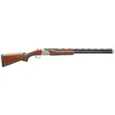 Charles Daly 202A, Over/Under Shotgun, 12 Gauge, 3 in Chamber, 28 in Barrel, Blued Finish, Black, White Receiver, Walnut Stock, Fixed Fiber Optic Front Sight, 2 Rounds, Includes (5) Chokes - SK, IC, M, IM, F 930.244 - Charles Daly