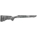 Iota Outdoors 961211102113211101 Krux Large Pattern Midnight Gray Fiberglass Fixed with M24 Barrel Contouring for Remington 700 Long Action Right Hand - Iota Outdoors