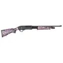 Keystone Sporting Arms My First Shotgun, Compact Model, Pump Action Shotgun, 410 Gauge, 18.5 in Barrel, 3 in Chamber, Synthetic Furniture, Muddy Girl Camo, Fiber Optic Front Sight, 5 Rounds (2 3/4 in Shells) and 4 Rounds (3 in Shells) KSA4200-MG - Crickett