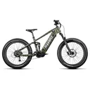 Rambo Bikes R750PFSVWC Pursuit 2.0 Full Suspension TrueTimber Viper Woodland Camo, Shimano High Performance 8 Speed, High Torque RTR1000TS Mid-Drive Motor, 20 mph Speed - Rambo Bikes