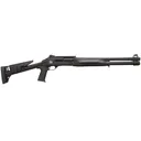 Chiappa 930386 601 DPS Full Size Frame 12 Gauge Semi-Auto 3 5+1 18.50 Black Steel Barrel, Black Pic Rail Aluminum Receiver, Black Fixed Synthetic Stock, Black Rubber Grip, Tactical Shotgun - Charles Daly