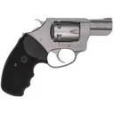 Charter Arms 72324 Pathfinder Small 22 WMR, 8 Shot 2 in Stainless Steel Barrel & Cylinder, Anodized Aluminum Frame w/Black Finger Grooved Rubber Grip, Exposed Hammer , Revolver - Charter Arms